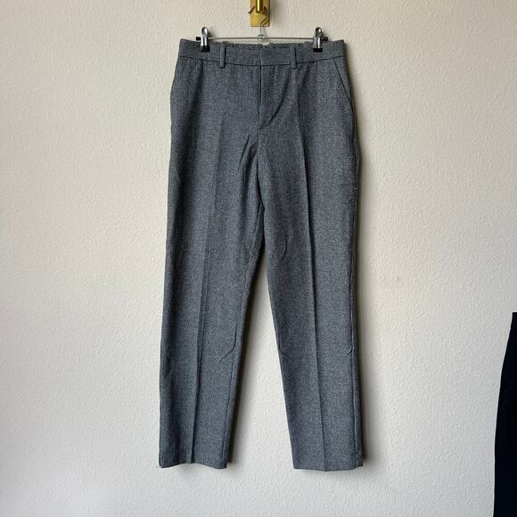 NWT MANGO Gray Slim Fit Wool Suit Trousers Size US 6 - Picture 2 of 6